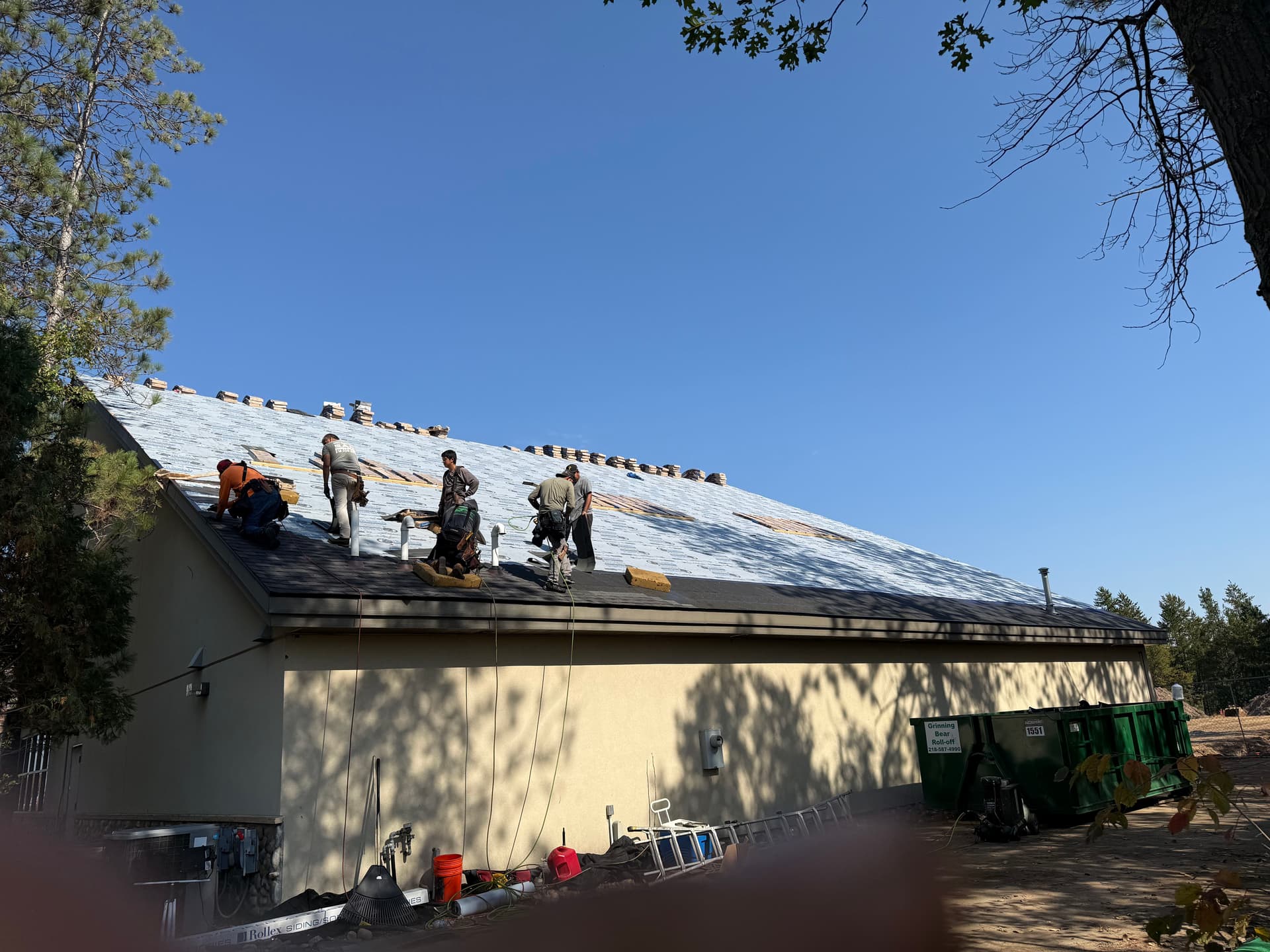 Gallery photos for Commercial Roof Replacement at Spirits of Nisswa: Image #1