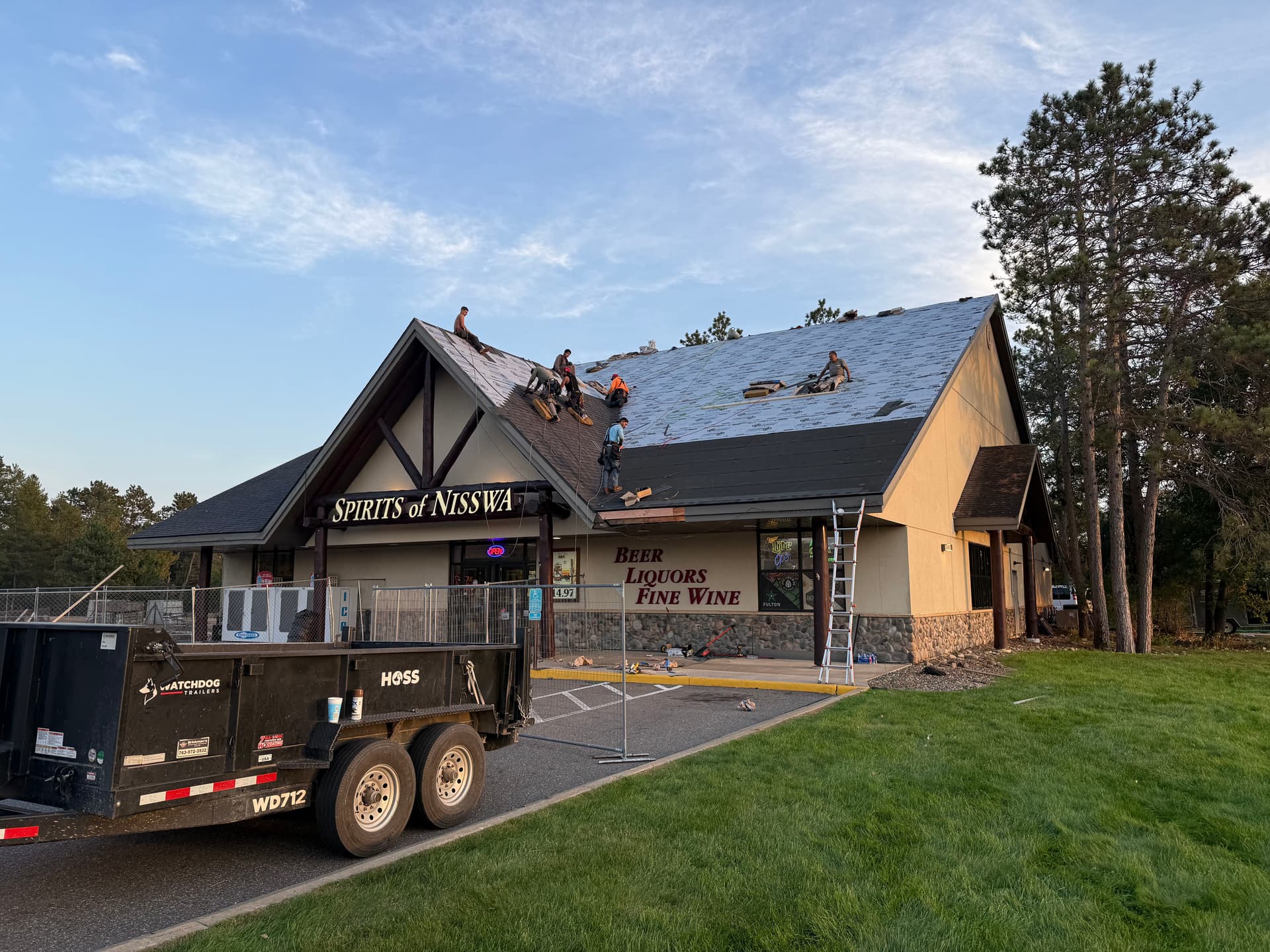 Commercial Roof Replacement at Spirits of Nisswa image
