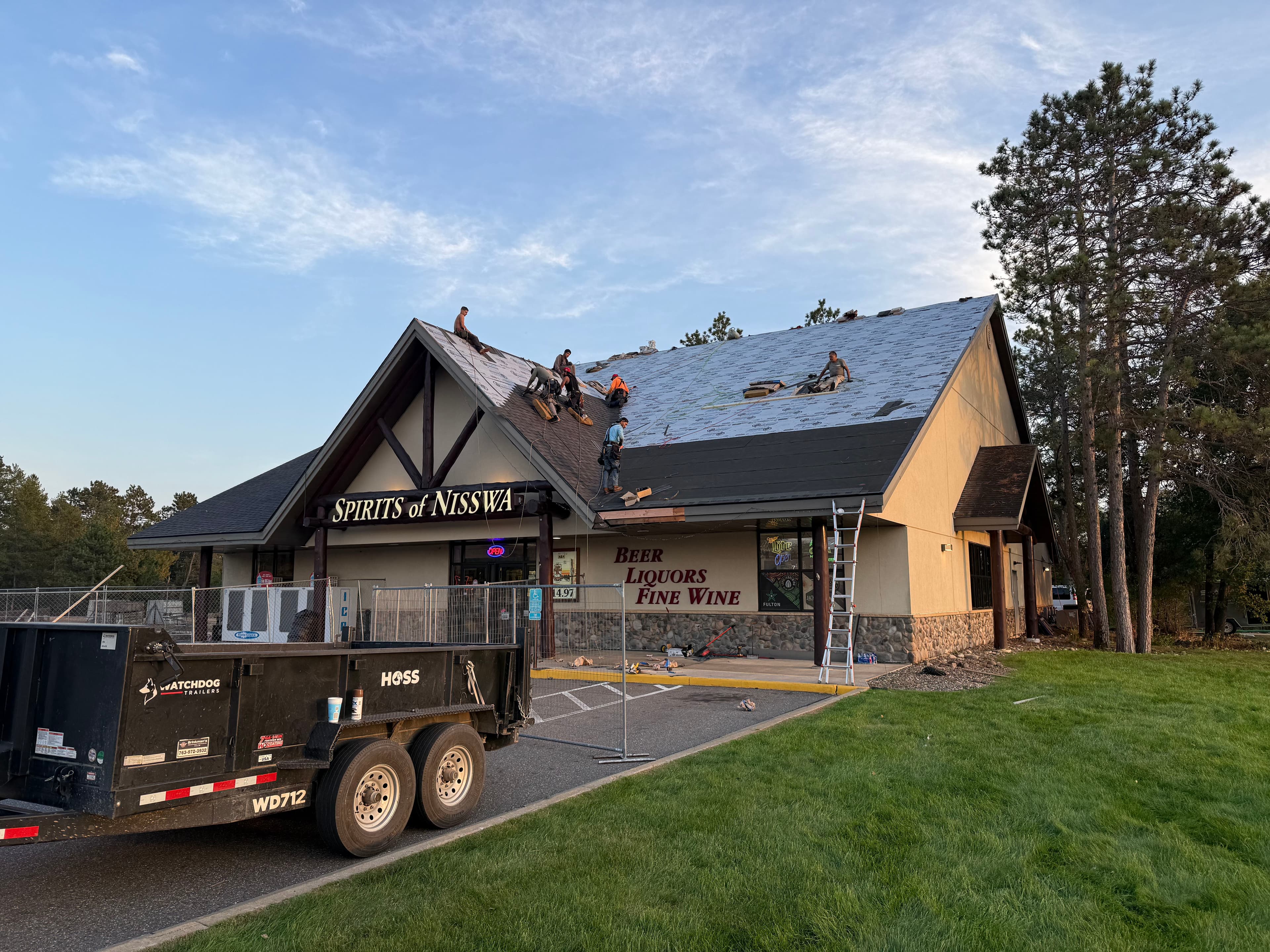Project Commercial Roof Replacement at Spirits of Nisswa image